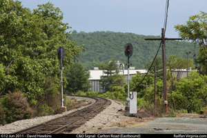 C&O Signal: Carlton Road (Eastbound)